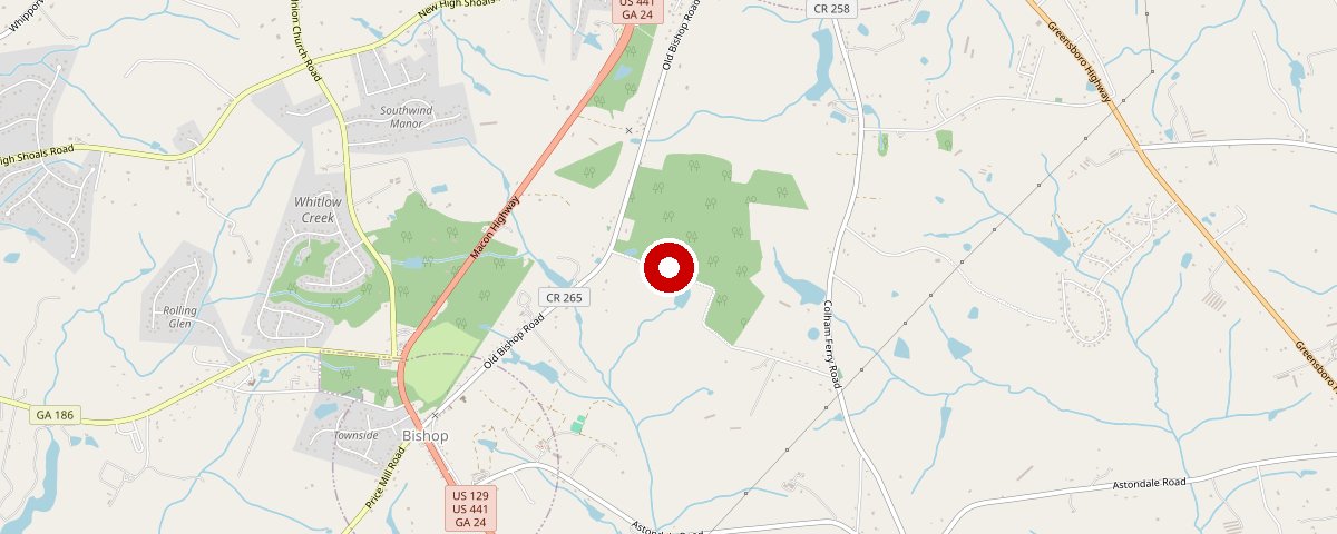 Map of the Freeman Creek Road, Watkinsville, GA 30677 area